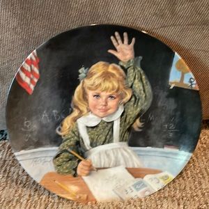 Reco International “Learning Is Fun” 1986 Plate
